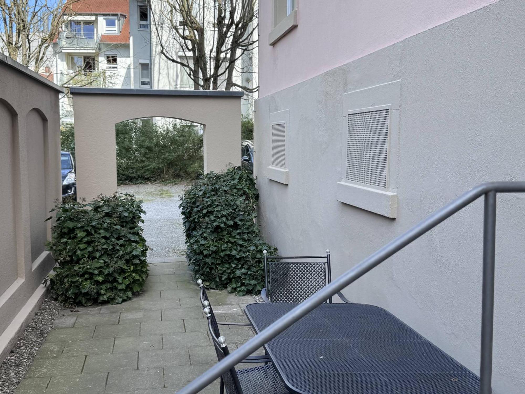 Seeglueck Seeliebe - Charmante Jugendstilwohnung Mit Parkplatz Direkt Im Zentrum Nahe Bahnhof Und Seeufer In Constanza Exterior foto